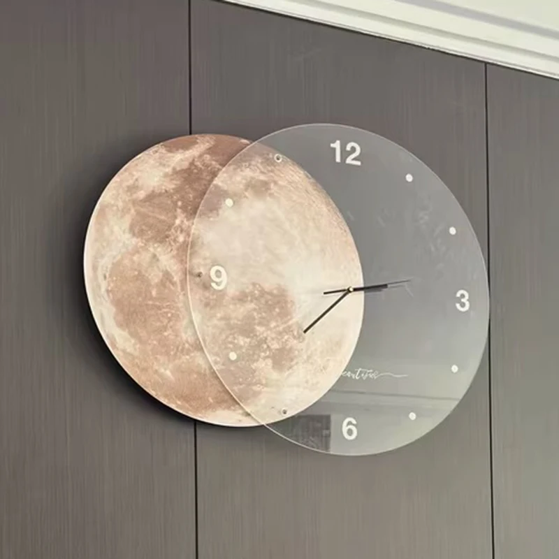 Large 3D Wall Clocks Silent Mo - Lighting Decor Sunrise 리뷰 및 가격