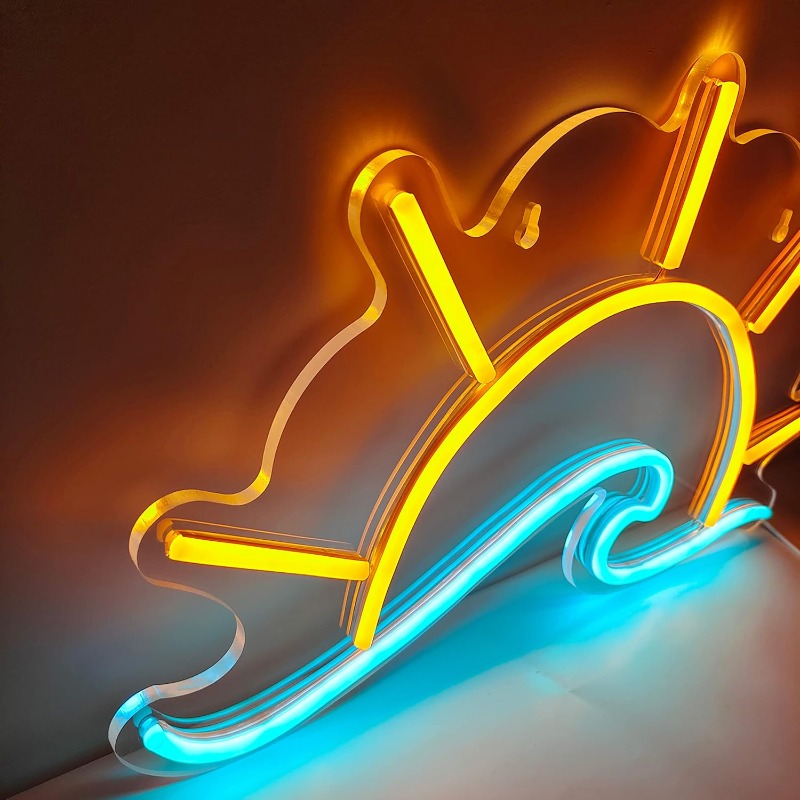 Sunset Sunrise Neon Sign Sun O - Lighting Decor Sunrise 리뷰 및 가격