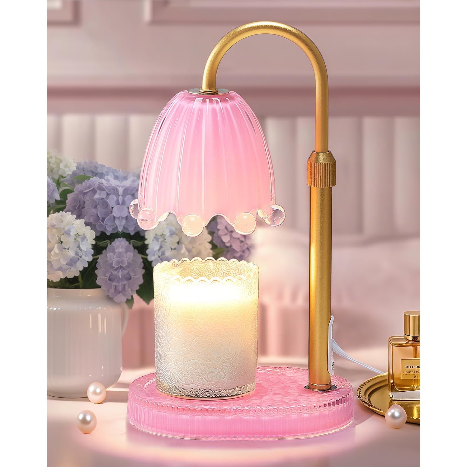 Flower Candle Warmer Lamp with - Wax Melter Electric 리뷰 및 가격