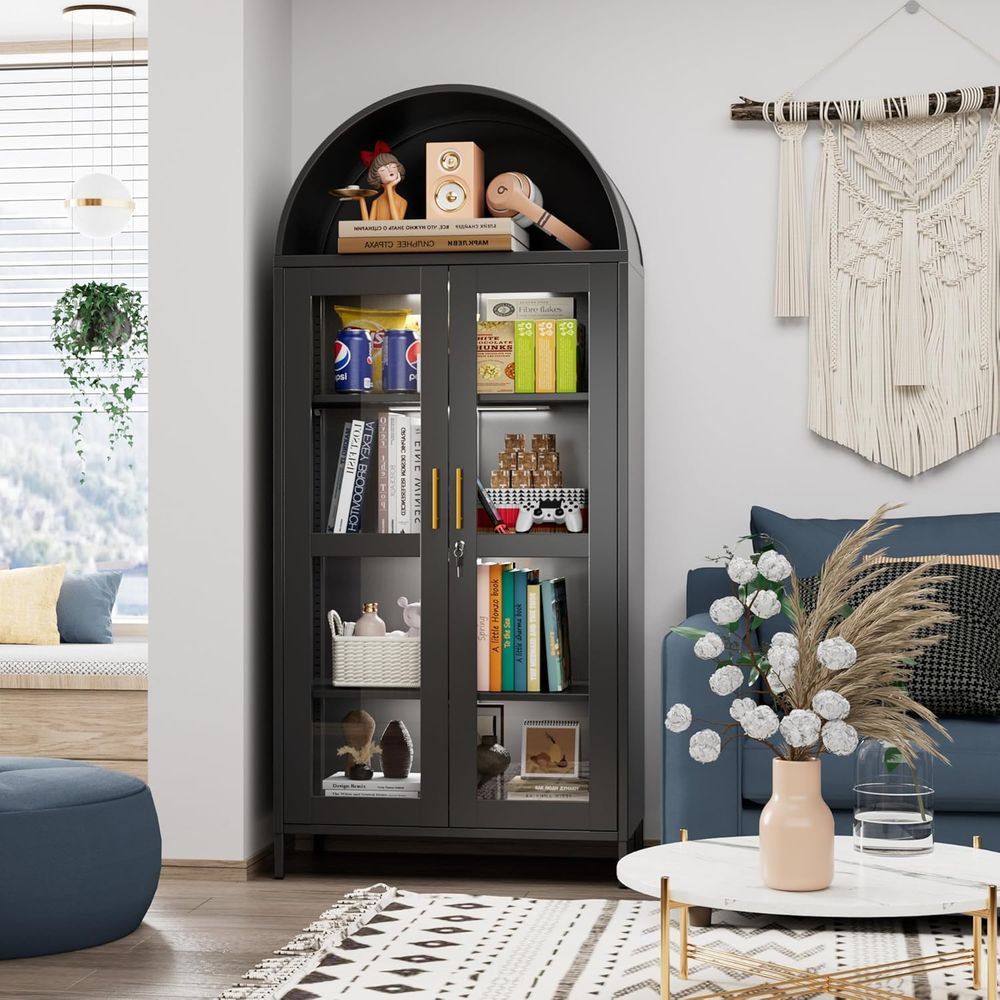 78.74 Tall Metal Arched Cabine - Lighting & Home Decor Studio 리뷰 및 가격