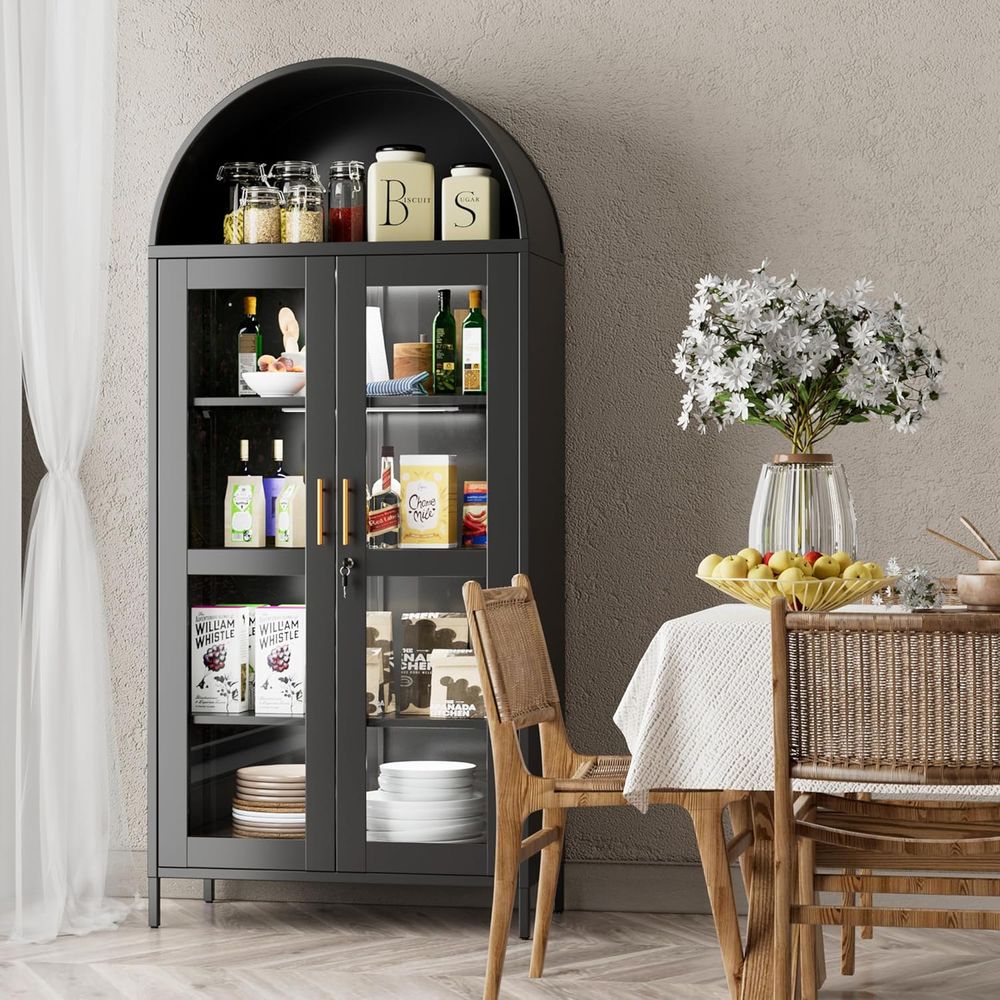78.74 Tall Metal Arched Cabine - Lighting & Home Decor Studio 리뷰 및 가격