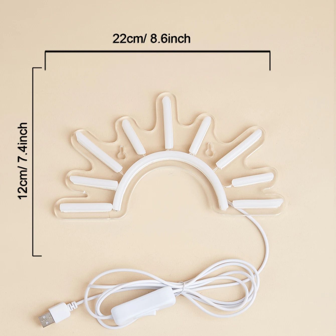 Chi-Buy 1PC Sunrise Shape LED  - Lighting Decor Sunrise 리뷰 및 가격
