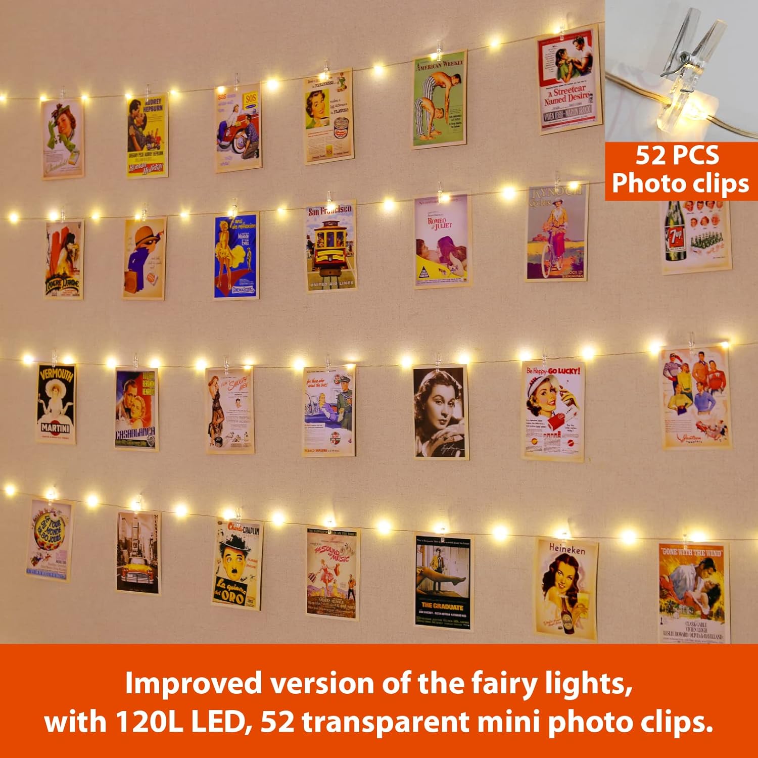 120LED 40Ft Fairy String Light - Lighting Decor For Wedding 리뷰 및 가격