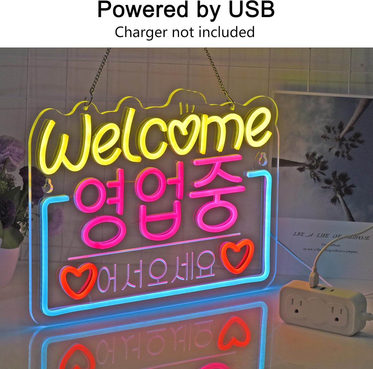 Korean Welcome on Sale Neon Si - Decor Lighting Sales 리뷰 및 가격